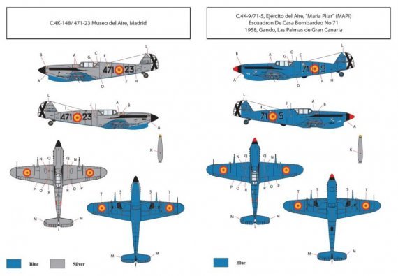 1/72 Decal Hispano HA-1112 M1L Spanish Air Force
