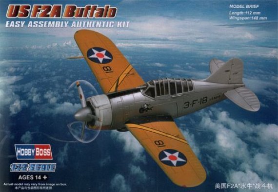 1/72 Brewster F2A Buffalo