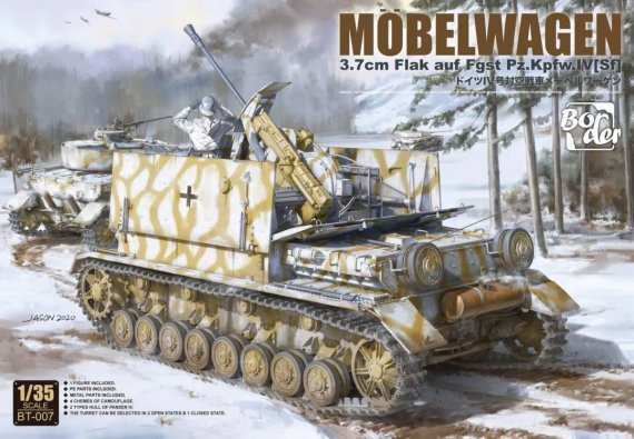 1/35 Mobelwagen 3.7cm Flak auf Fgst. Pz.Kpfw. IV