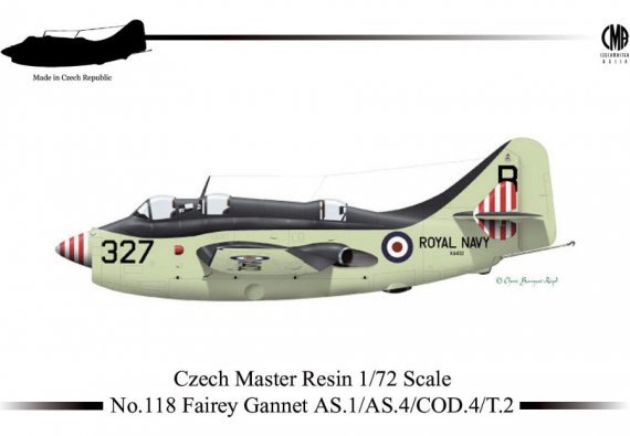 1/72 Fairey Gannet AS.1/AS.4/COD.4/T.2