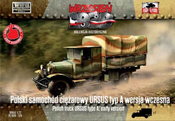 First to Fight Camion polonais Ursus Type A 1/72