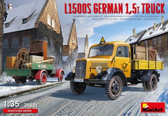 1/35 L1500S German 1,5t Truck