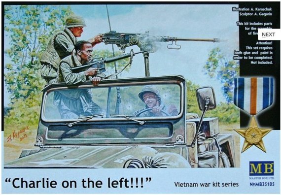 1/35 'Charlie on the left!!!' (5 fig.)