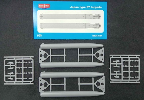 Japanese Type 97 torpedo, 1/35 scale