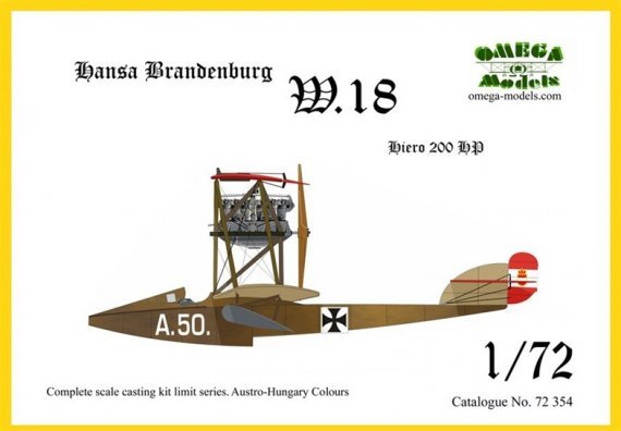 1/72 Hansa Brandenburg W.18 Hiero 200 (Aust.-Hung)