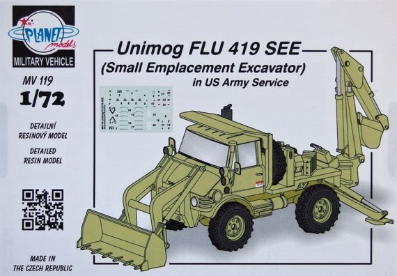 1/72 Unimog FLU 419 SEE in US Army Service