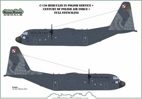 1/144 Lockheed C-130H Hercules in Polish service
