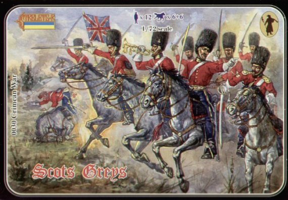 Strelets Cavalerie Scots Greys Crim�e 1/72