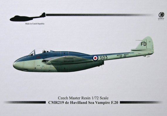 1/72 de Havilland Sea Vampire F.20 (RNAF)