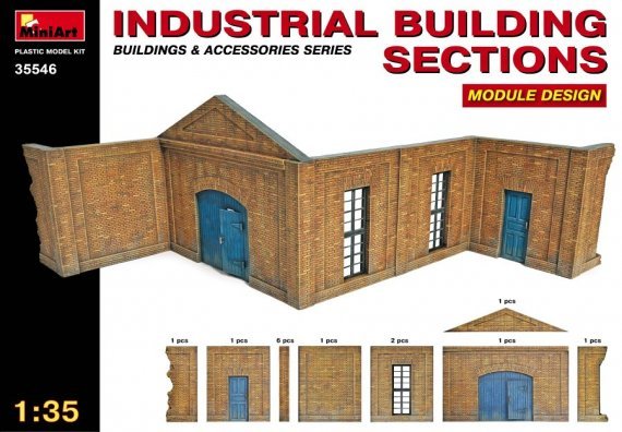 1/35 Industrial Building Sections