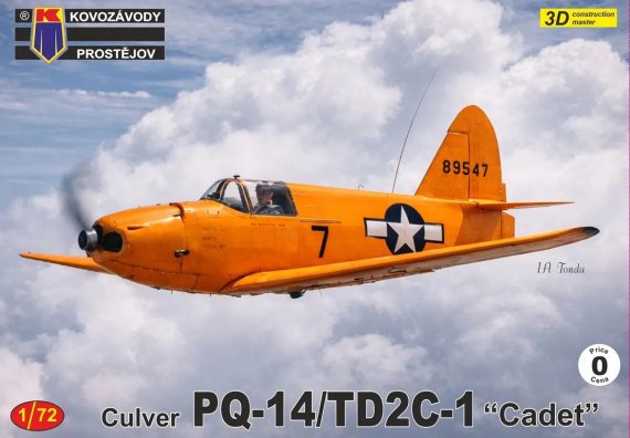 KP 1/72 Culver PQ-14 / TD2C-1 Cadet - 4 camouflages