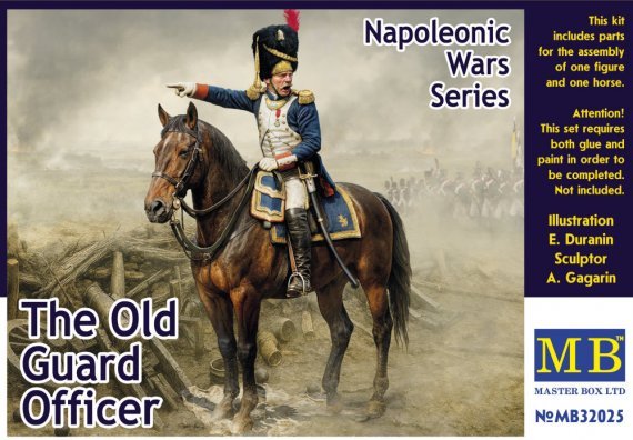 Masterbox Officier Vieille Garde Guerres Napol�on 1/32