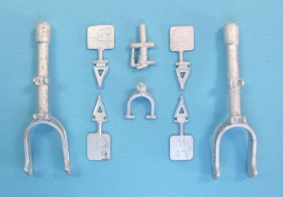 Scale Aircraft Conversions Junkers Ju-87B-2 Stuka Carrello Metal