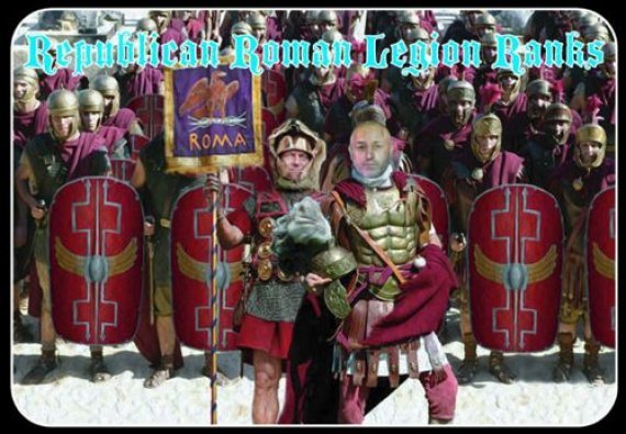 1/72 Republican Roman Legion Ranks