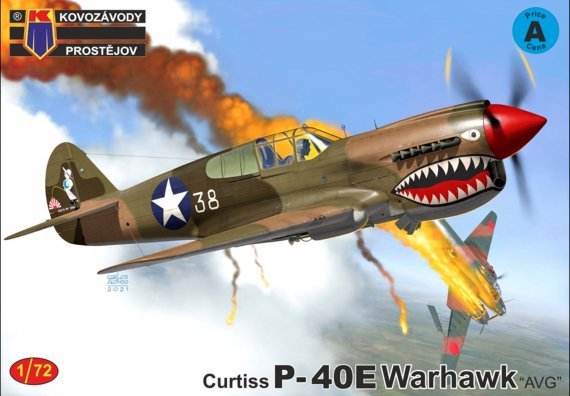 1/72 Curtiss P-40E Warhawk