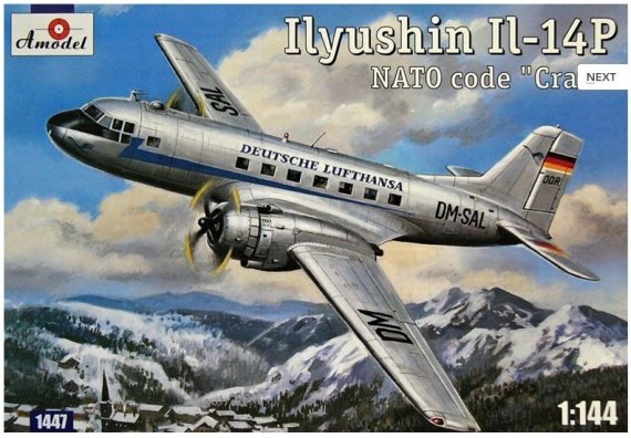 1/144 Ilyushin IL-14P (Deutsche Lufthansa)