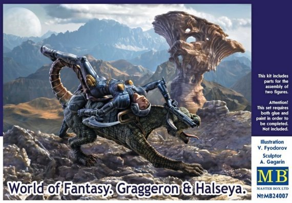 1/24 World of Fantasy  Graggeron & Halseya