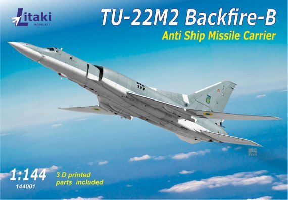 1/144 Tupolev Tu-22M2 Backfire-B Anti-Ship Missile Carrier