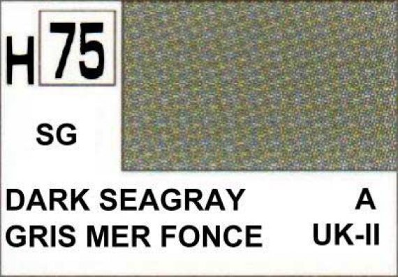 H075 Dark Seagray  Gris mer fonc (SG)