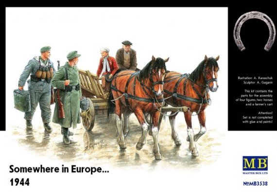 Masterbox 1/35 Somewhere in Europe 1944 Figurines