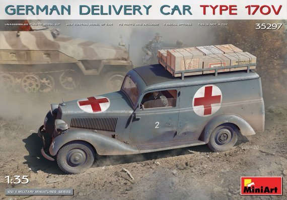 1/35 German Delivery Car Type 170V