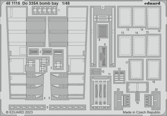 1/48 SET Do 335A bomb bay