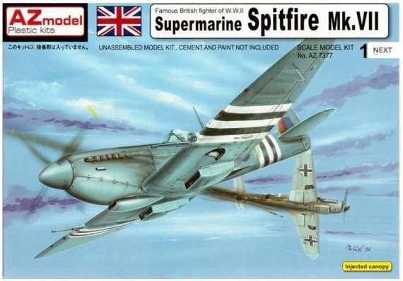 1/72 Supermarine Spitfire Mk.VII