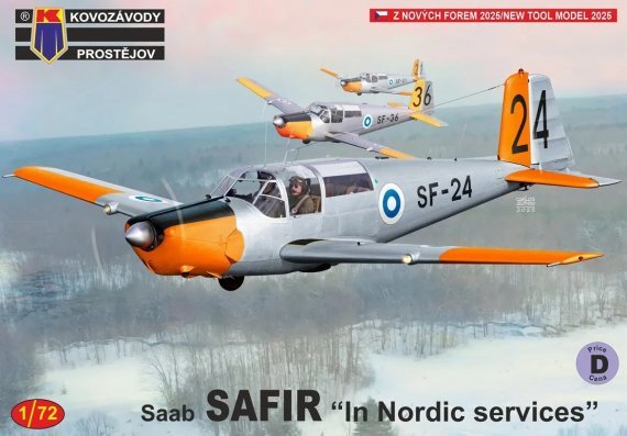 Kovoz�vody Prostějov SAAB Safir Nordic Services 1/72