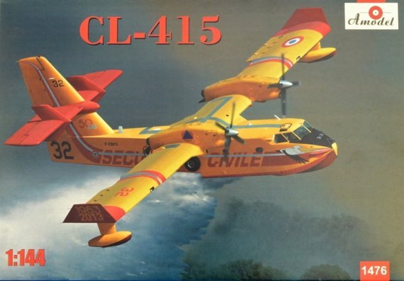 1/144 CL-415 amphibious aircraft