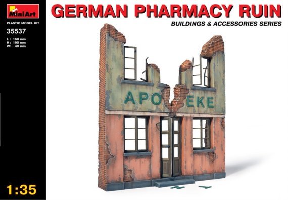 1/35 German Pharmacy Ruin