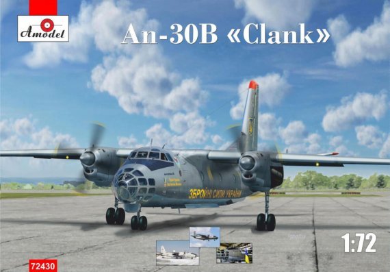 A-MODEL Antonov An-30B CLANK 1/72 Modellbausatz