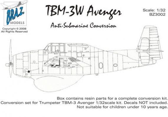 1/32 Grumman TBM-3W conversion (Trumpeter)
