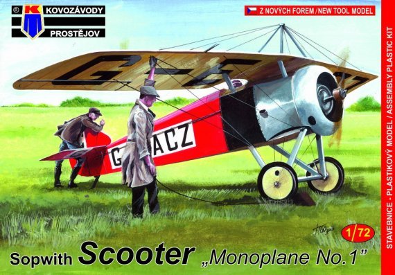 1/72 Sopwith Scooter Monoplane No.1 new mould