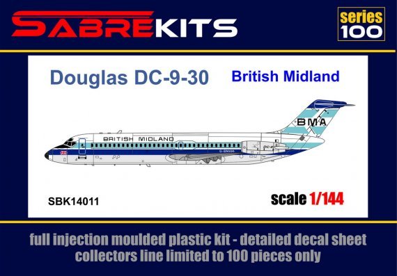 1/144 Douglas DC-9-30 British Midland