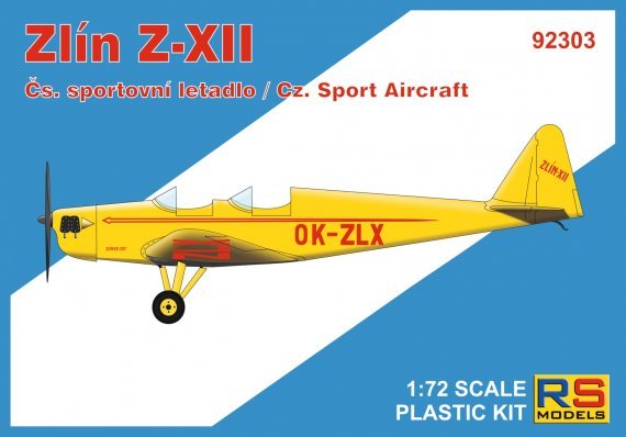 1/72 Zln Z-XII Czechosl. Sport Aircraft