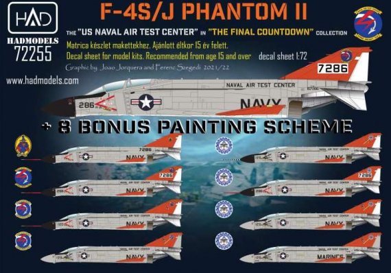 1/72 McDonnell F-4J Phantom US The final Countdown