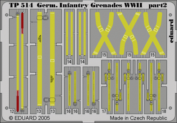 German Infantry Grenades WWII