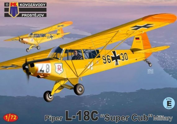 KP 1/72 Piper L-18C Super Cub Military 4 camouflages