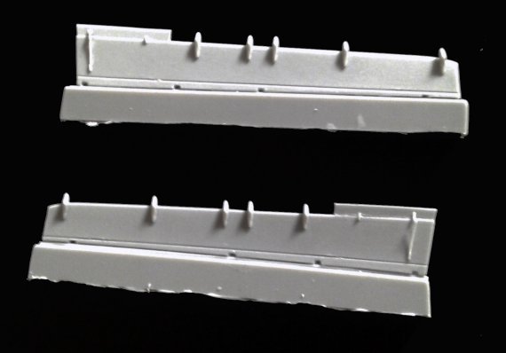 1/72 Heinkel He-177A-3 lower aileron parts