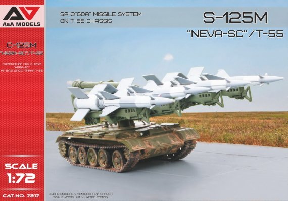 1/72 SA-3 GOA missile system on T-55 chassis