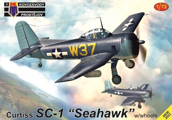 1/72 Curtiss SC-1 Seahawk with wheels