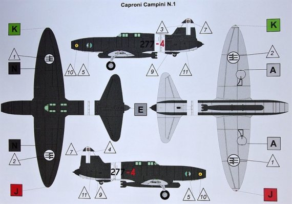 1/72 Caproni Campini N.1 (What If)