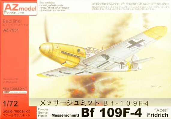 1/72 Messerschmitt Bf 109F-4 Aces