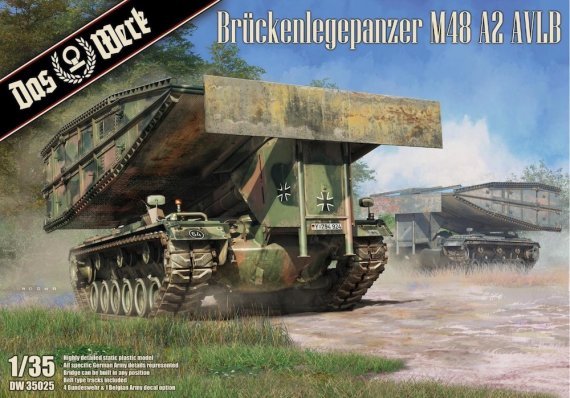 1/35 Bruckenlegepanzer M48 A2 AVLB