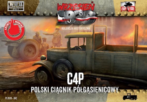 1/72 C4P Polish Halftrack Artillery Tractor