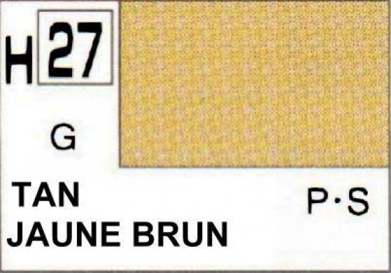 H027 Tan / Jaune brun (G)