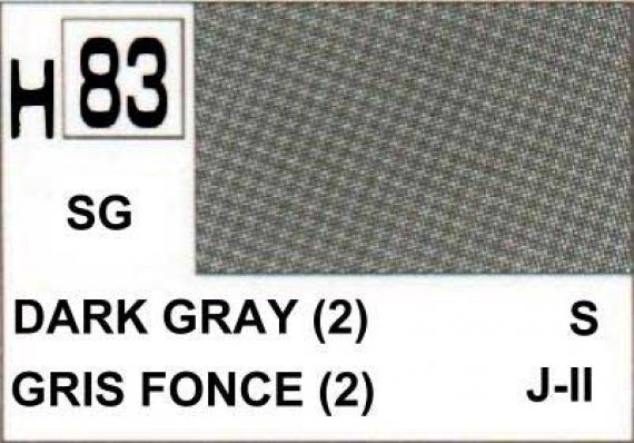 H083 Dark gray  Gris fonc (SG)