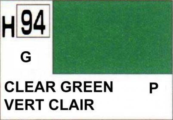 H094 Clear Green  Vert transparent (G)