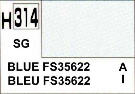 H314 Blue  Bleu FS35622