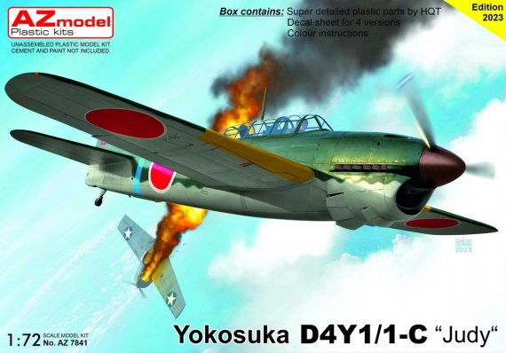 1/72 Yokosuka D4Y1/1-C Judy